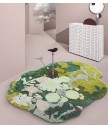 地毯 - 經典小池超塘圖案地毯 時尚有型 部屋必備