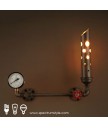 Wall lamp - antiqued industrial wall lamp