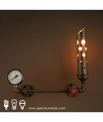 Wall lamp - antiqued industrial wall lamp